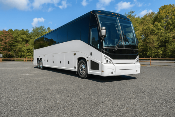 Charter Bus Rental Hamden 56 Passenger Charter Bus